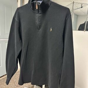 Ralph Lauren Black Estate Rib Pullover
